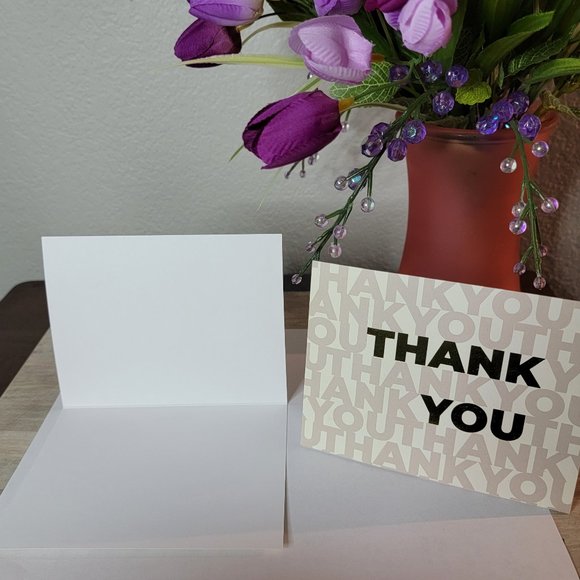 200pcs Thank You For Supporting My Business Cards in Classy and Elegant Design … - Picture 3 of 4